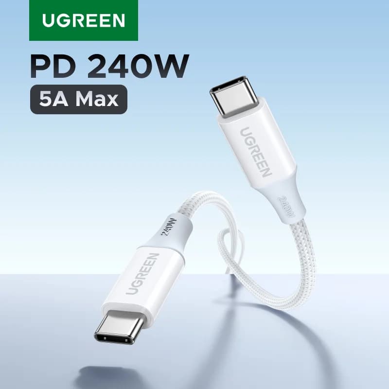 Кабель для швидкої зарядки 240W USB-C to USB-C