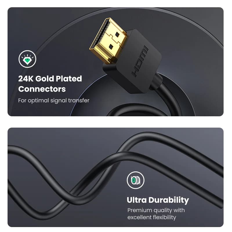 Кабель Micro HDMI на HDMI 4K 60Hz