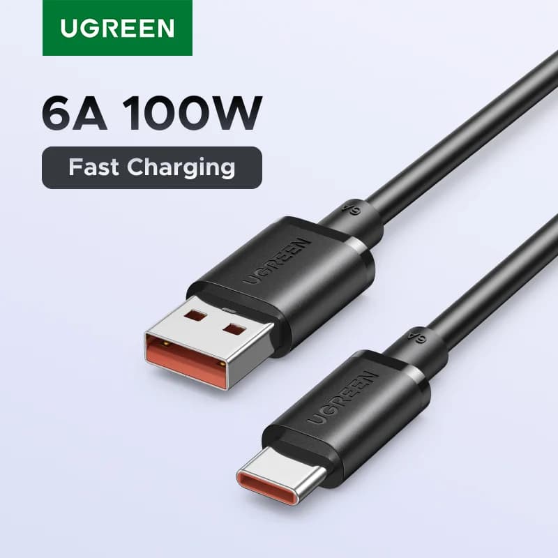 Кабель USB-C 100W SCP для швидкої зарядки Huawei та Honor