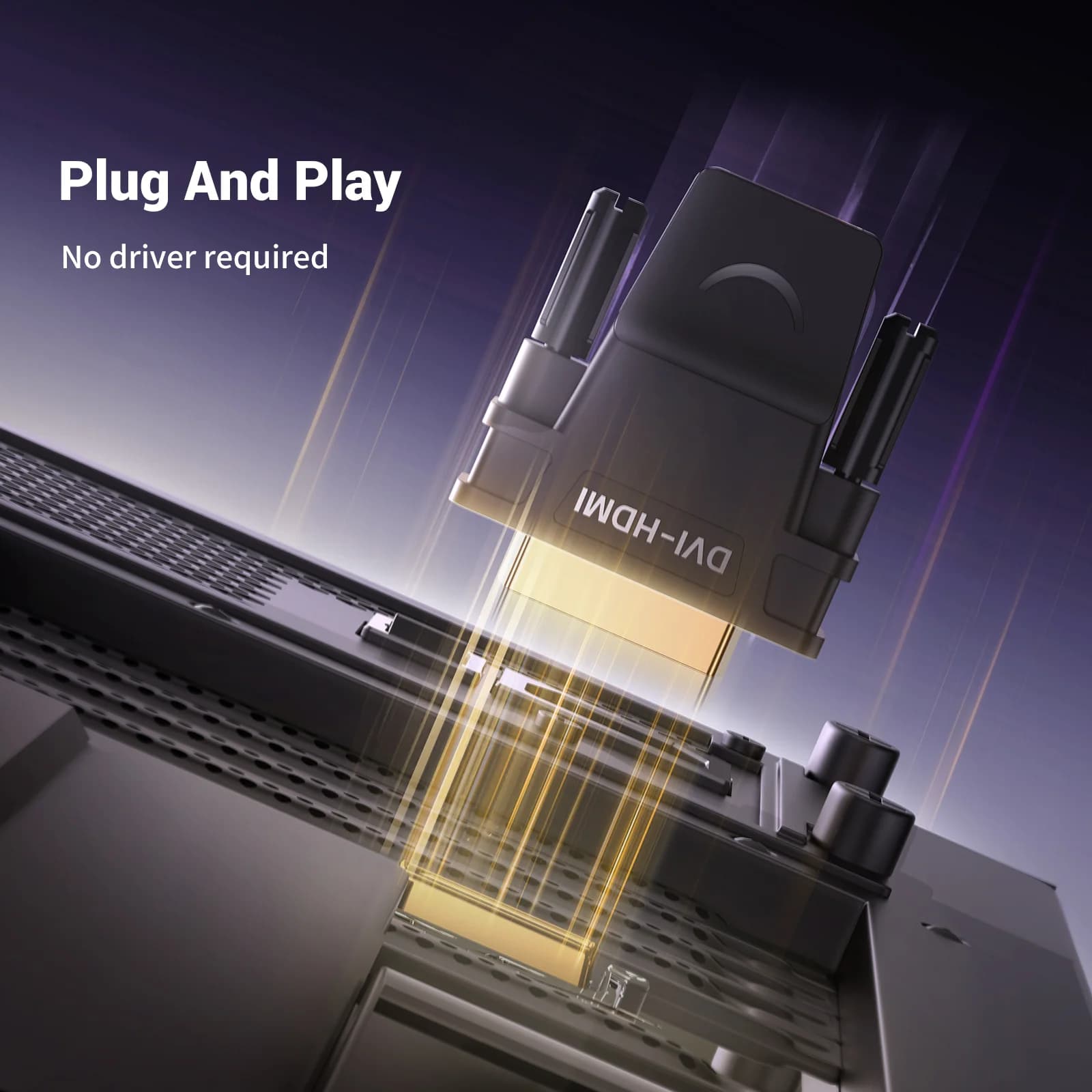 Двосторонній адаптер DVI-D на HDMI