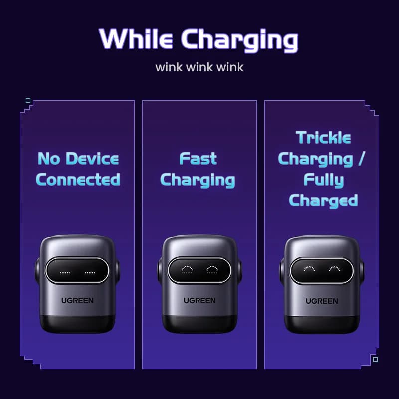 Зарядний пристрій GaN USB-C PD 65W, штепсель US