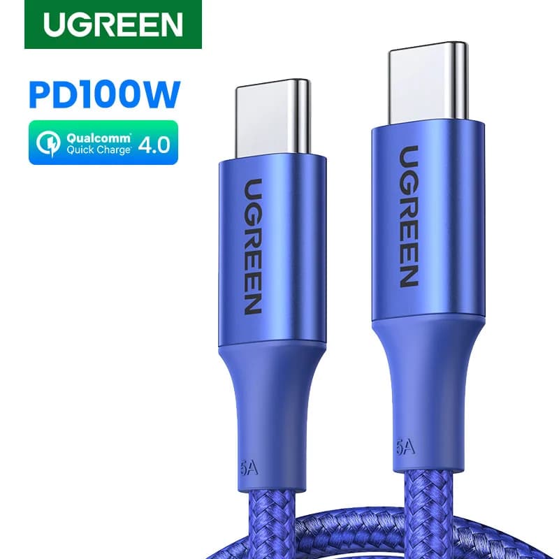 Кабель USB-C на USB-C PD 100W