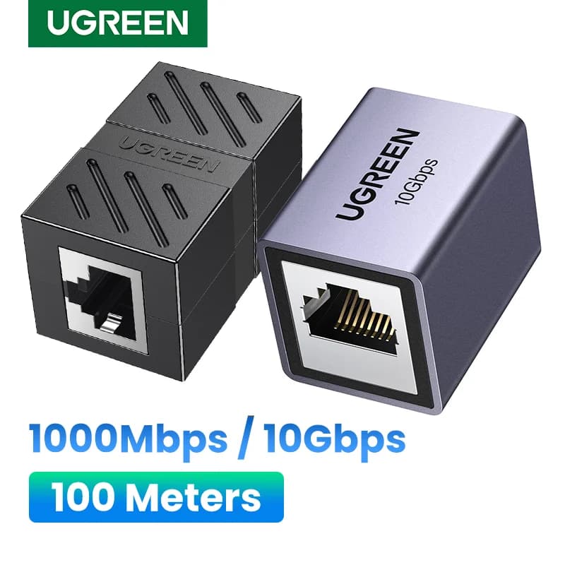 Адаптер-з'єднувач RJ45 «мама-мама» Ethernet