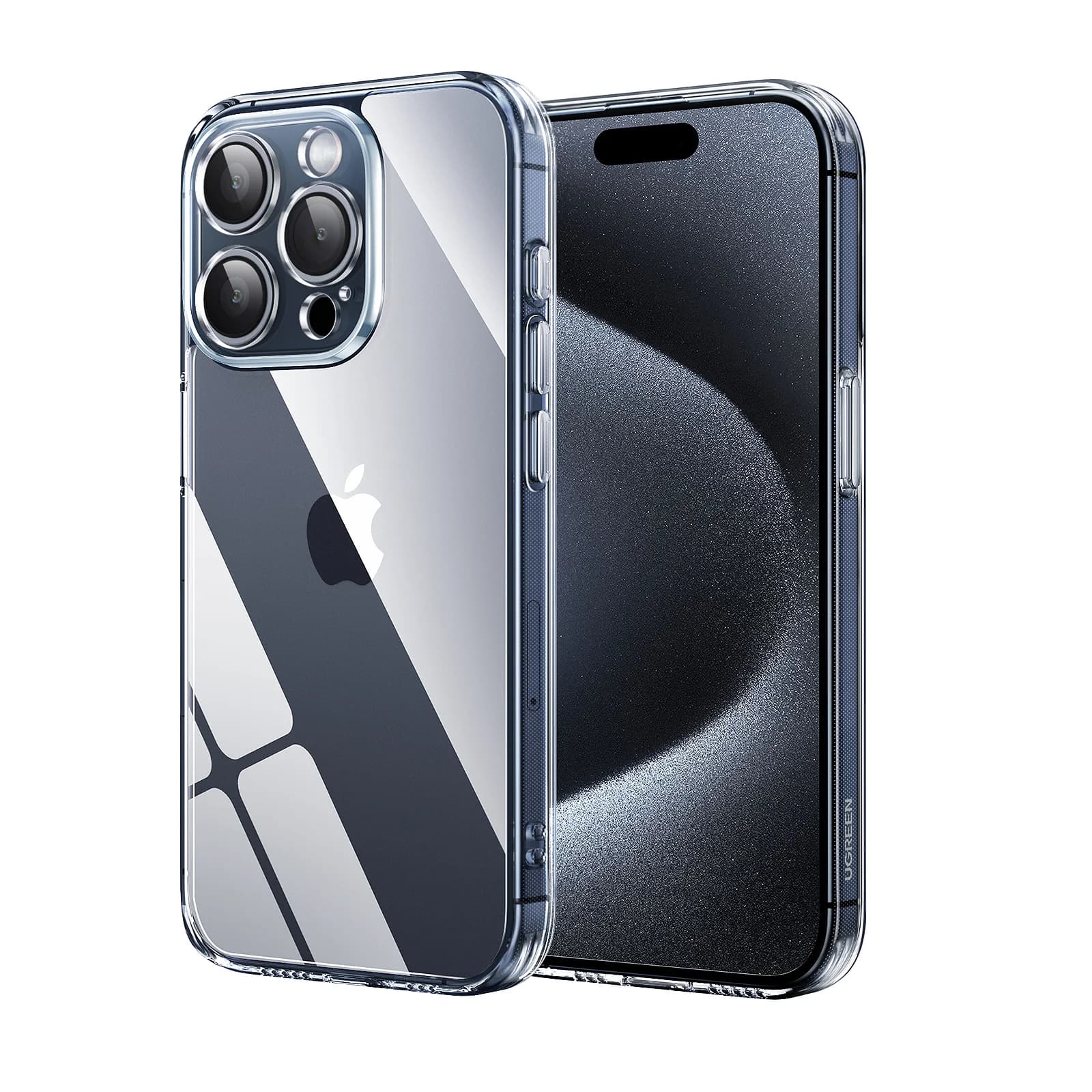 Прозорий ударостійкий чохол з подушкою безпеки для iPhone