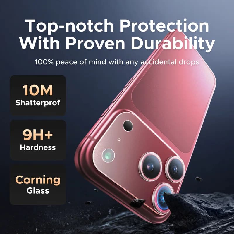 Захисне скло для камер iPhone Pro Max (повне покриття)