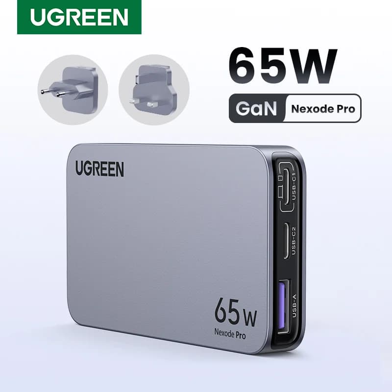 Зарядний пристрій GaN USB-C 65W з Quick Charge 4.0