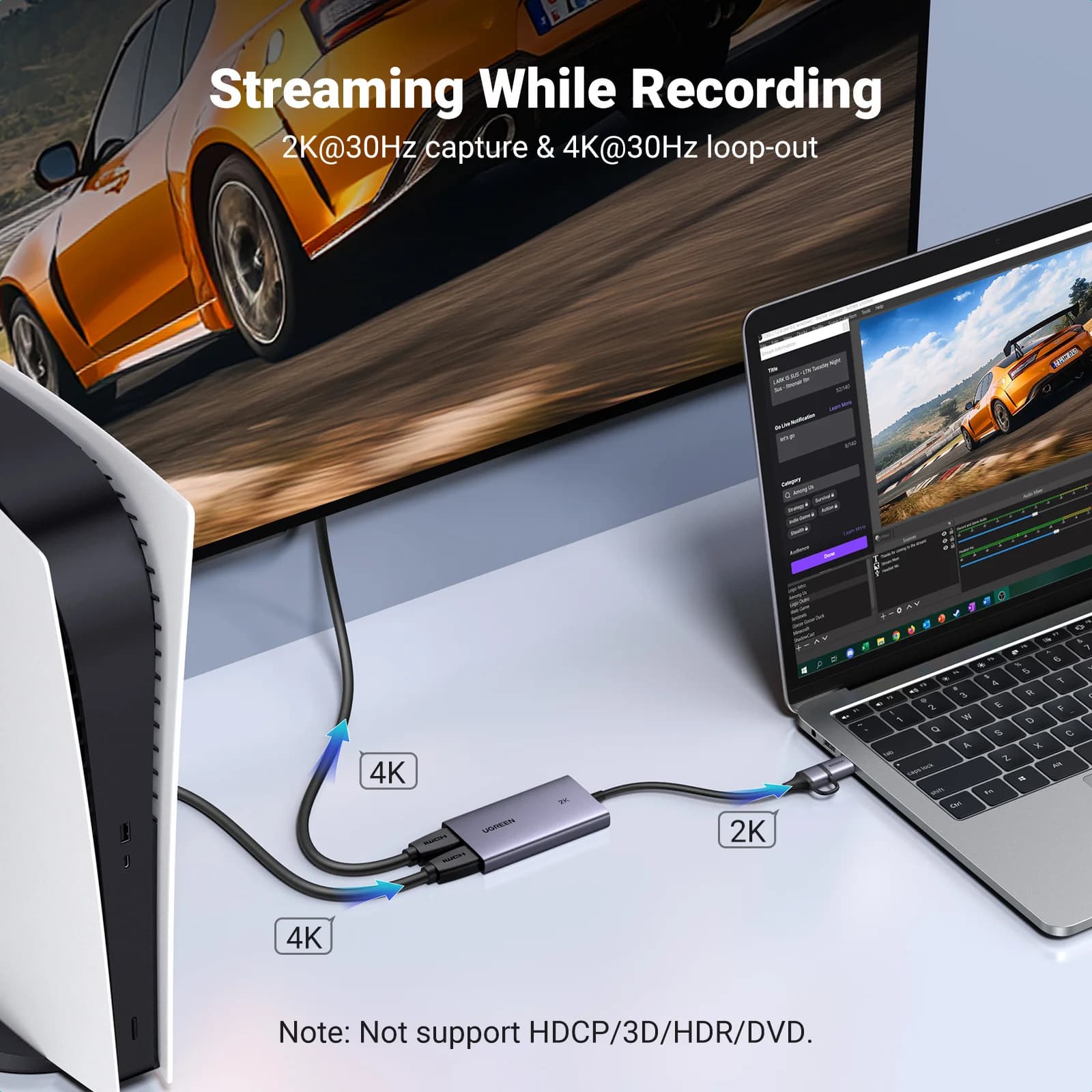 Карта захоплення відео 4K HDMI на USB