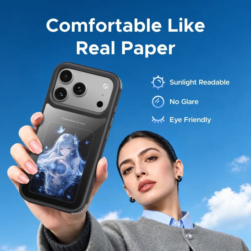 Магнітний чохол з E-Ink екраном для iPhone Pro Max