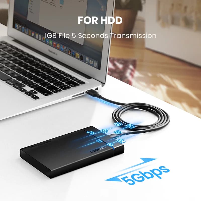 Кабель даних USB-C, 5 Гбіт/с USB 3.0, 3А