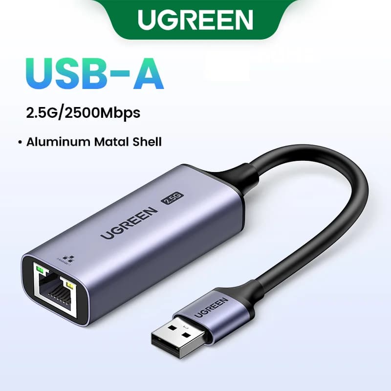 Мережевий адаптер Ethernet 2.5G через USB 3.0
