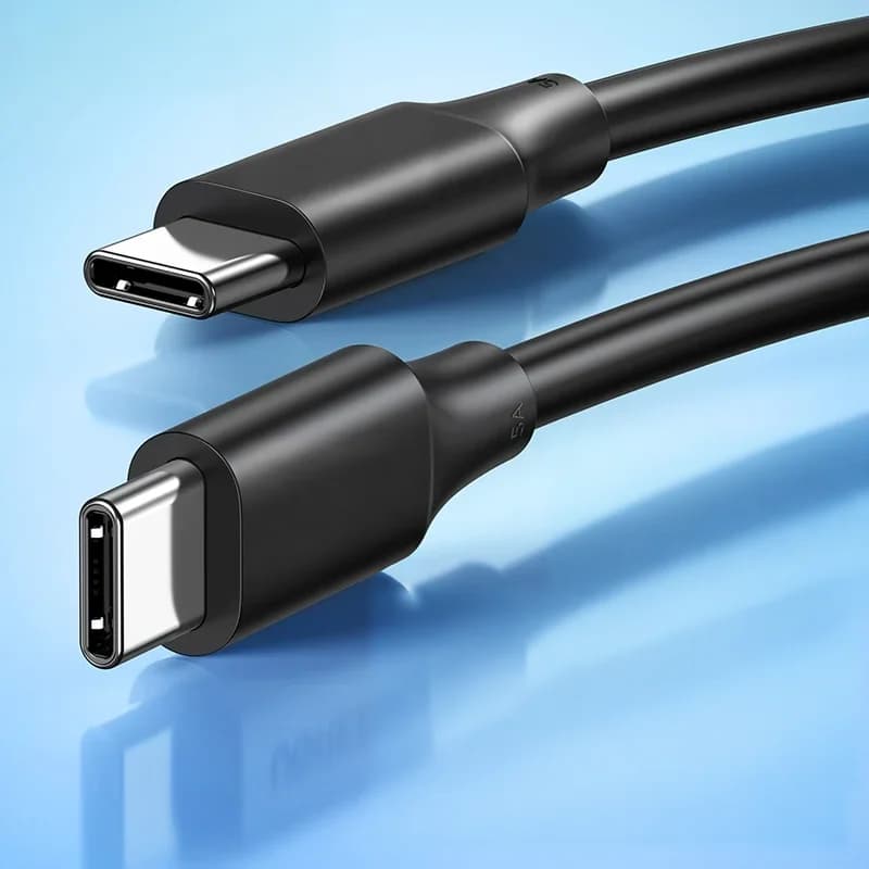 Кабель USB-C на USB-C, 100W/60W PD, 0.5-3м