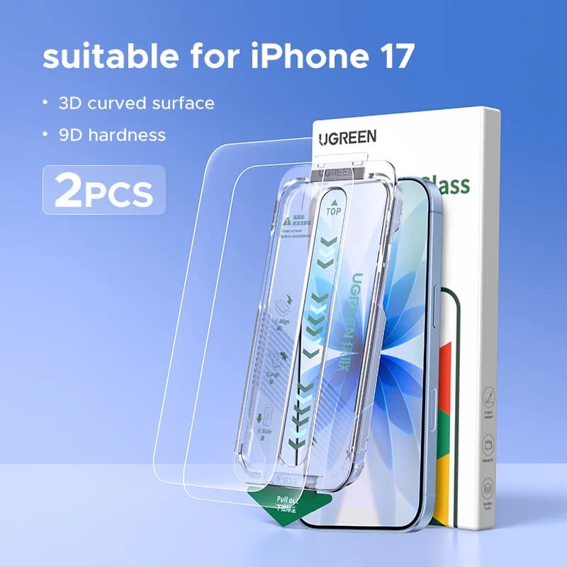 Захисне скло для iPhone, набір із 2 шт.
