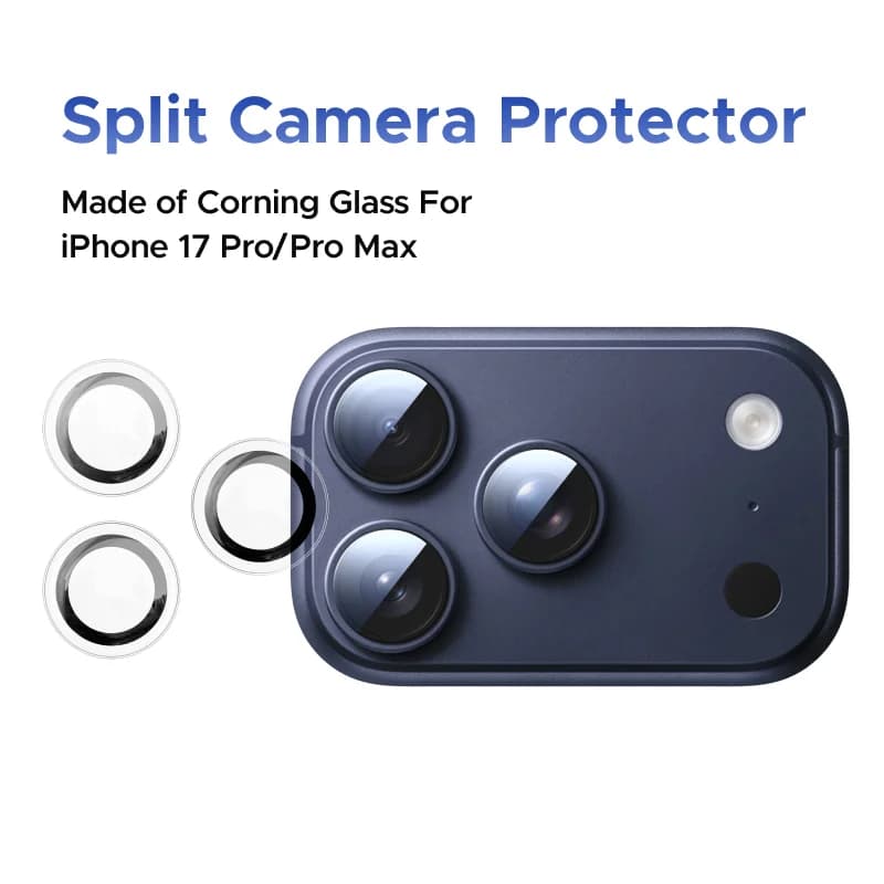 Захисне скло для камер iPhone Pro Max (повне покриття)