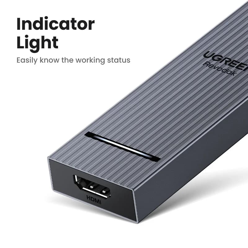 USB-C Hub з 4K HDMI та PD 100W