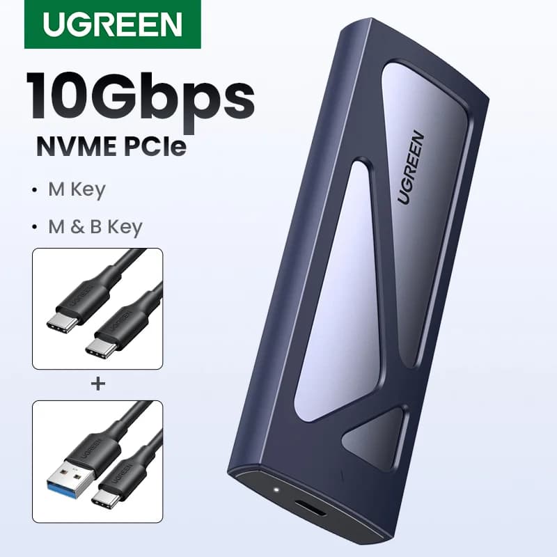 Кейс M.2 NVMe SSD USB-C 5Gbps