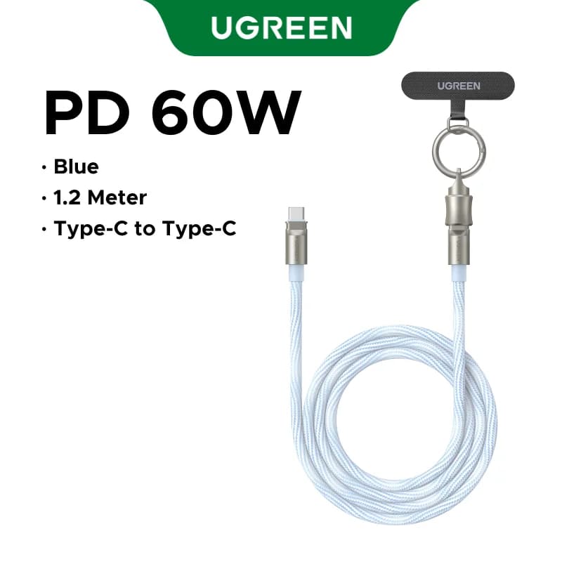 Кабель для зарядки USB-C PD60W на шнурку