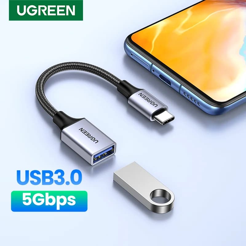 Адаптер OTG USB-C на USB 3.0 для передачі даних