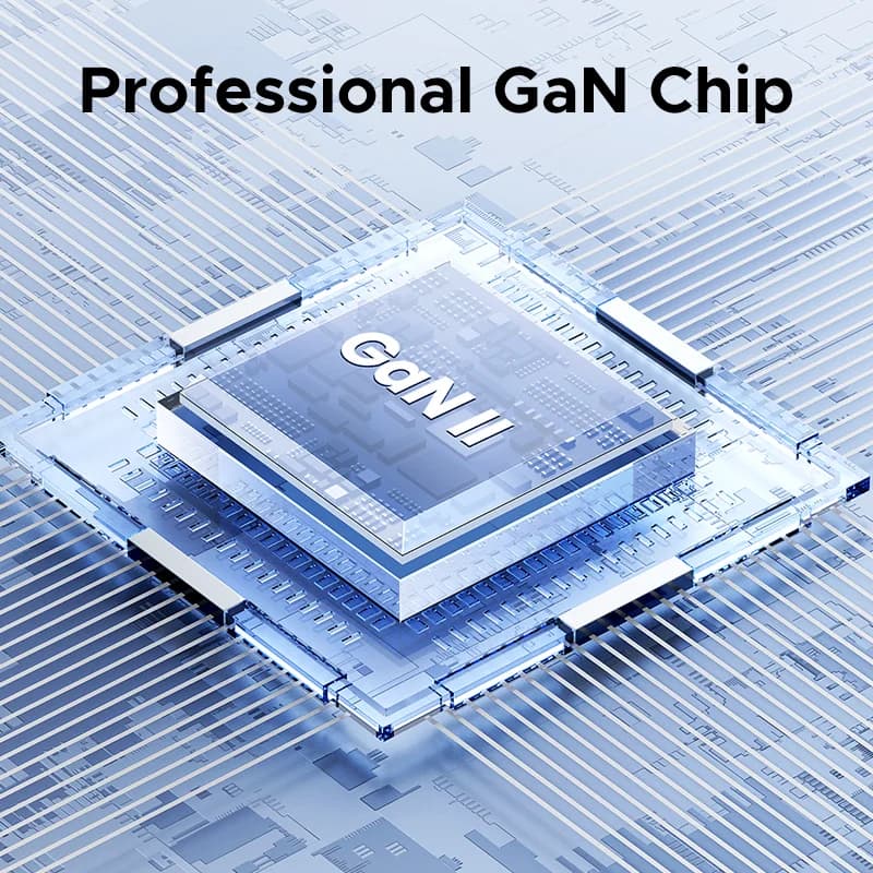 Зарядний пристрій GaN USB-C PD 30W на 3 порти