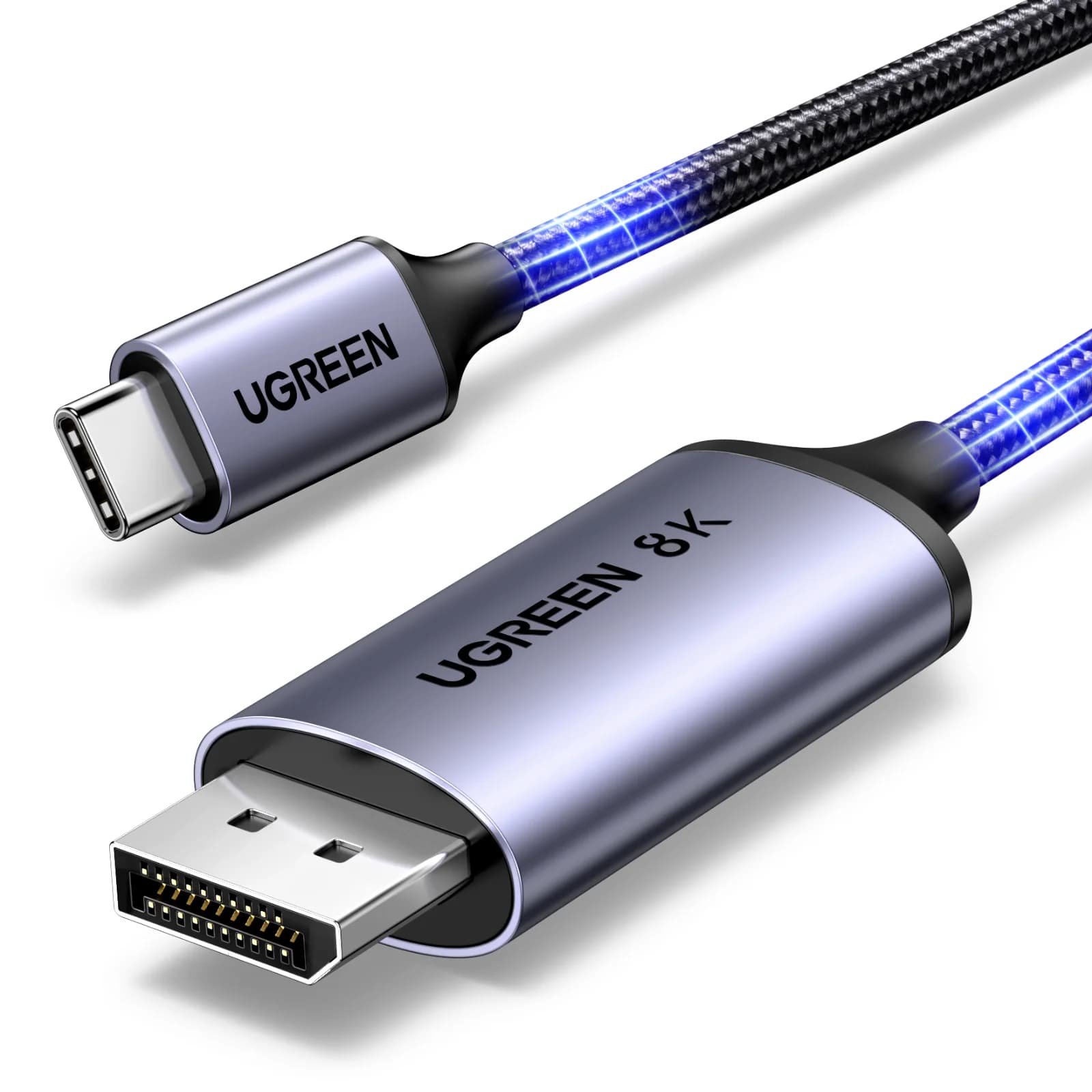 Кабель USB-C на DisplayPort 1.4 (8K)
