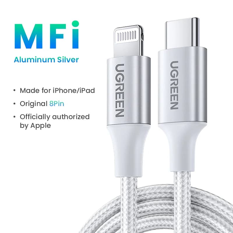 Кабель USB-C на Lightning 20W PD