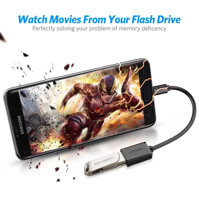 Кабель-адаптер Micro USB OTG